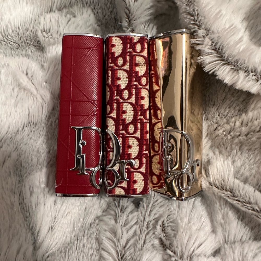 🔥 💄Dior Addict Lipstick Case(1) Choice of 4 /3 Styles!! $38! (Orig$79 ea!) GORG✨
